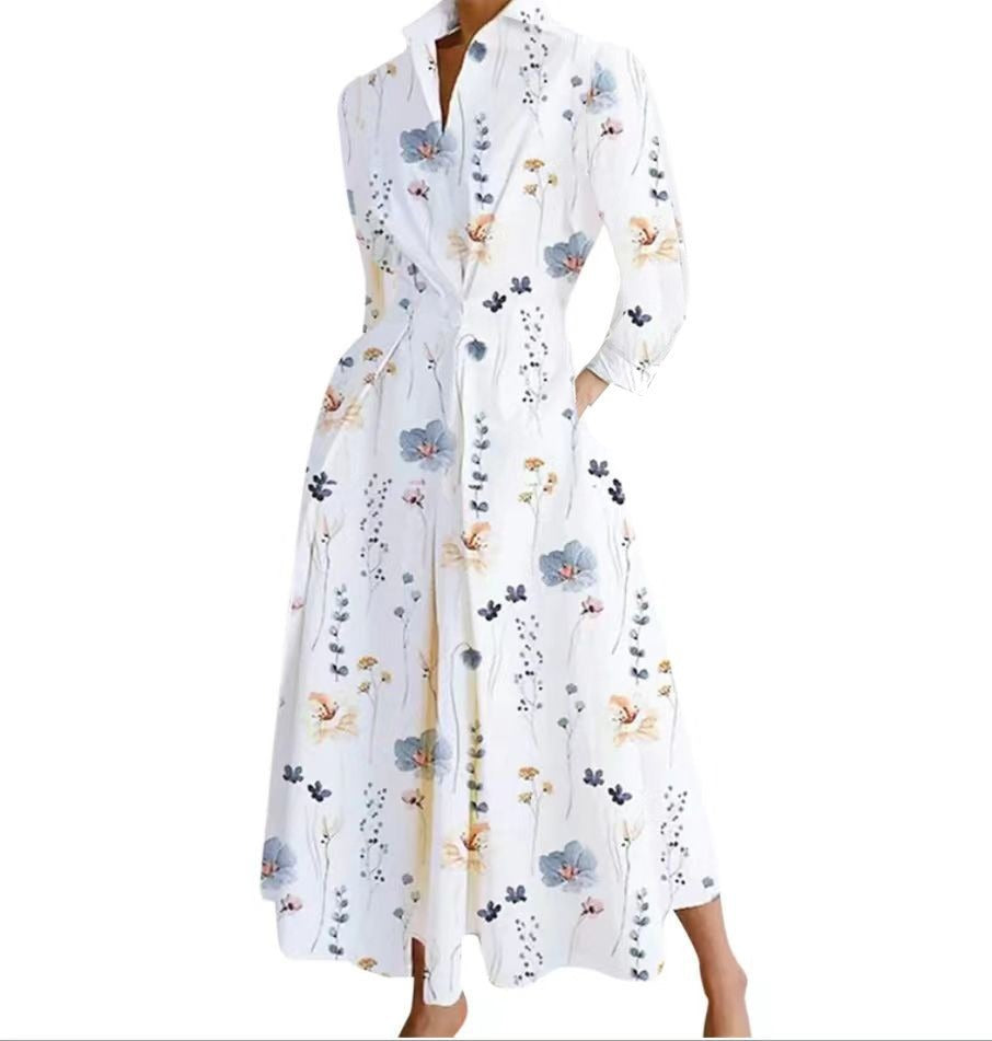 Robe Longue Femme Coupe Ample, Été Décontracté