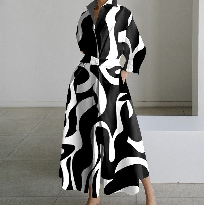 Robe Longue Femme Coupe Ample, Été Décontracté