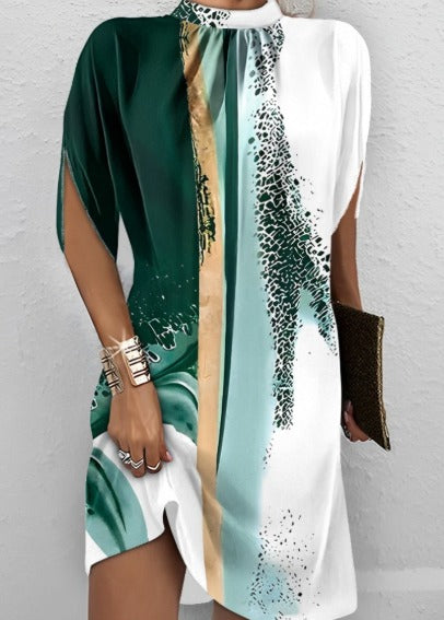 Robe Midi Femme Asymétrique Sans Manches - Style Casual Chic