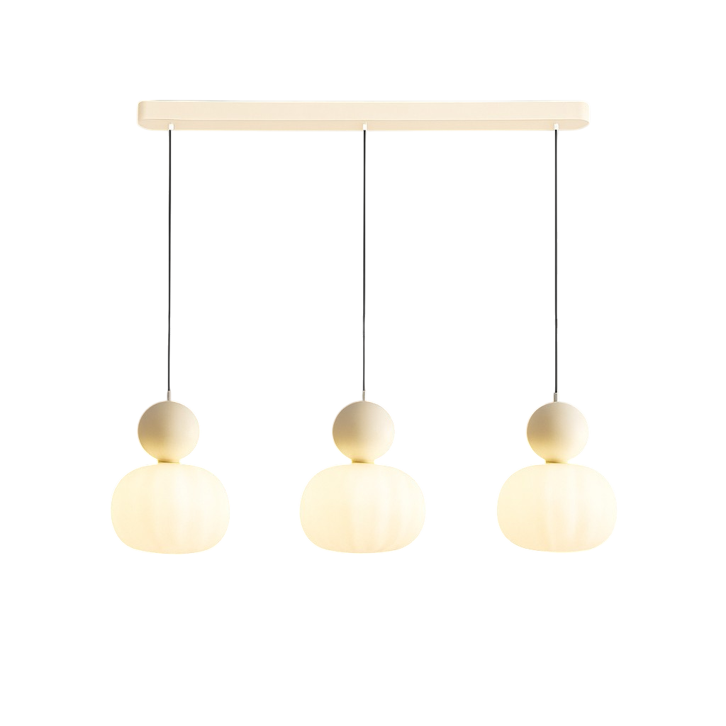 Suspension Art Déco Lampe de Plafond Globe Coloré