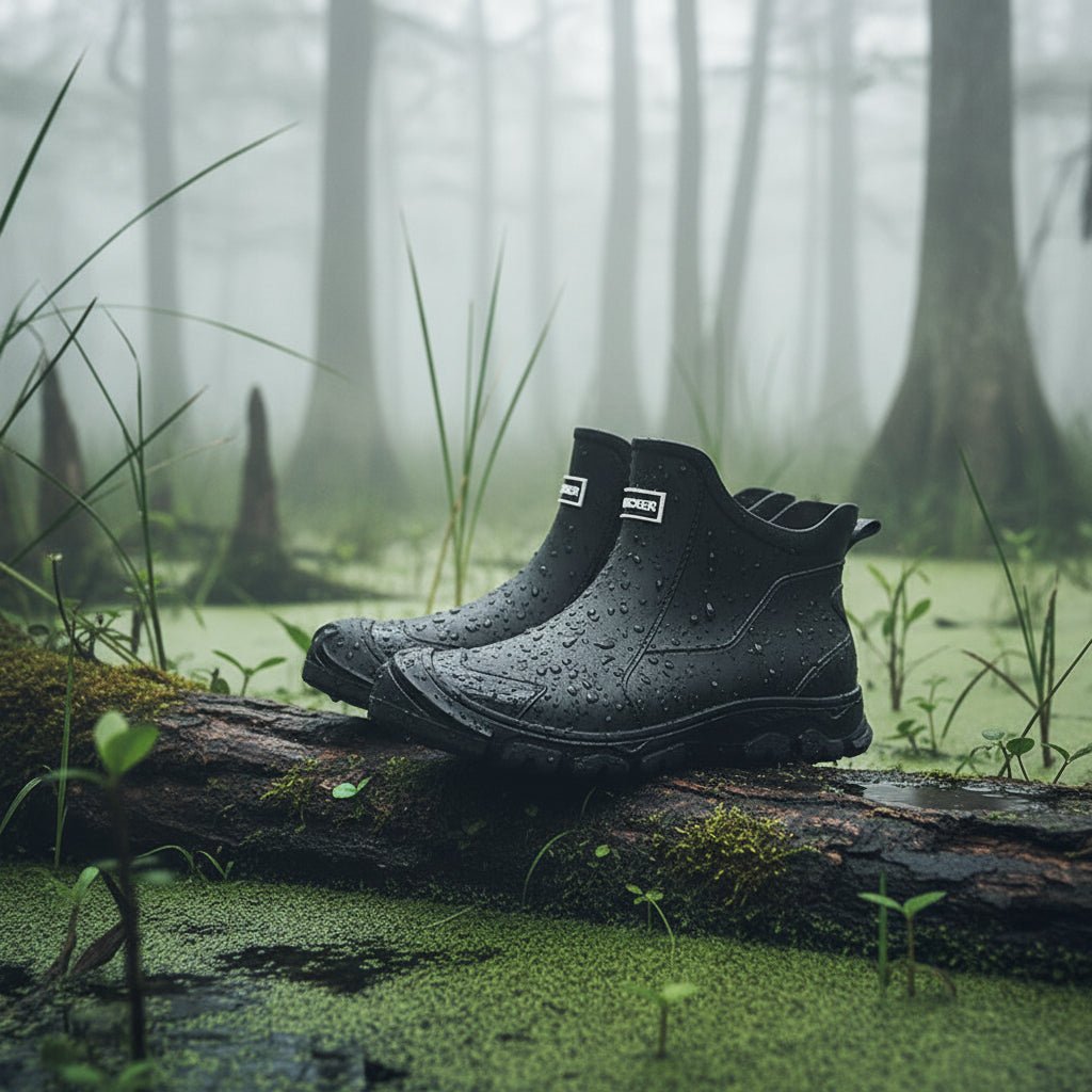 Bottes de Pluie en Caoutchouc Imperméables Unisexes