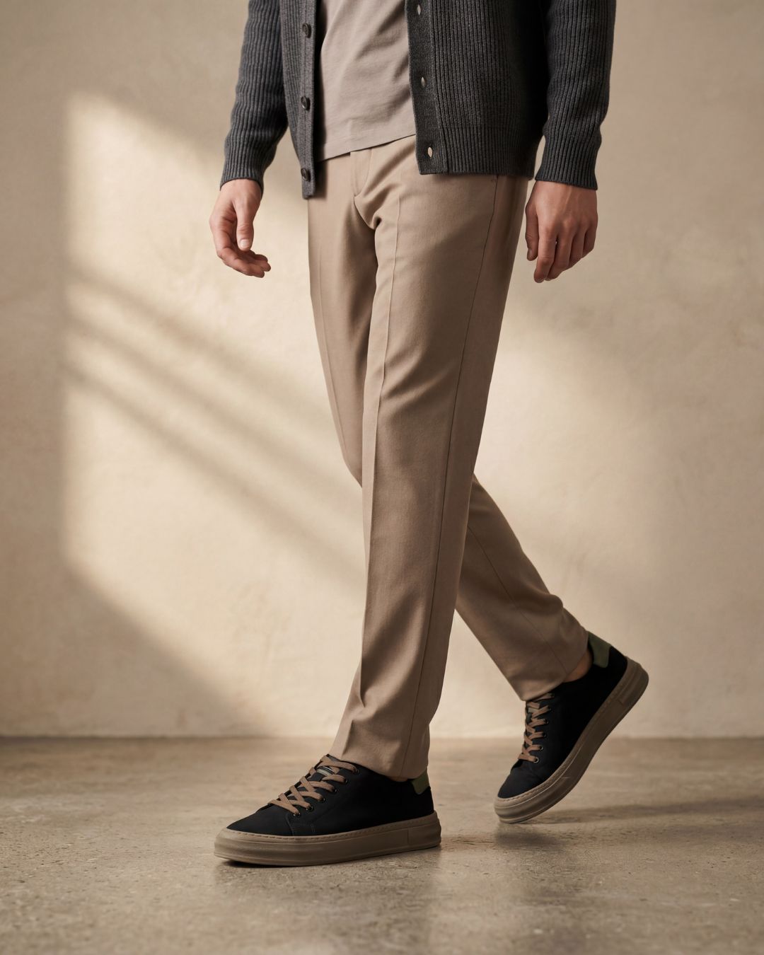 Sneakers Basses en Toile Minimalistes