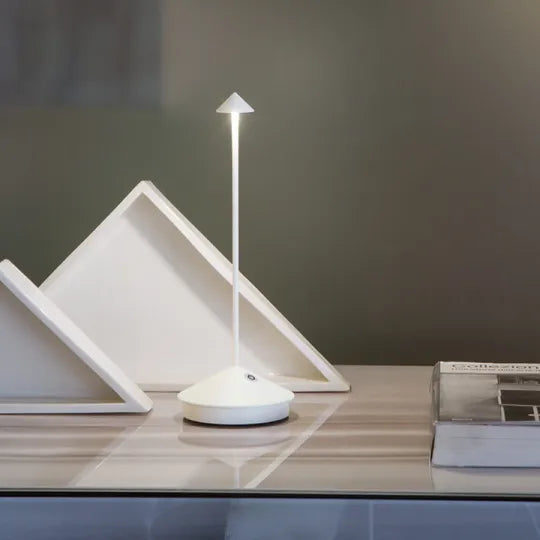 Lampe de Table LED Rechargeable sans Fil, Dimmable pour Salon et Terrasse