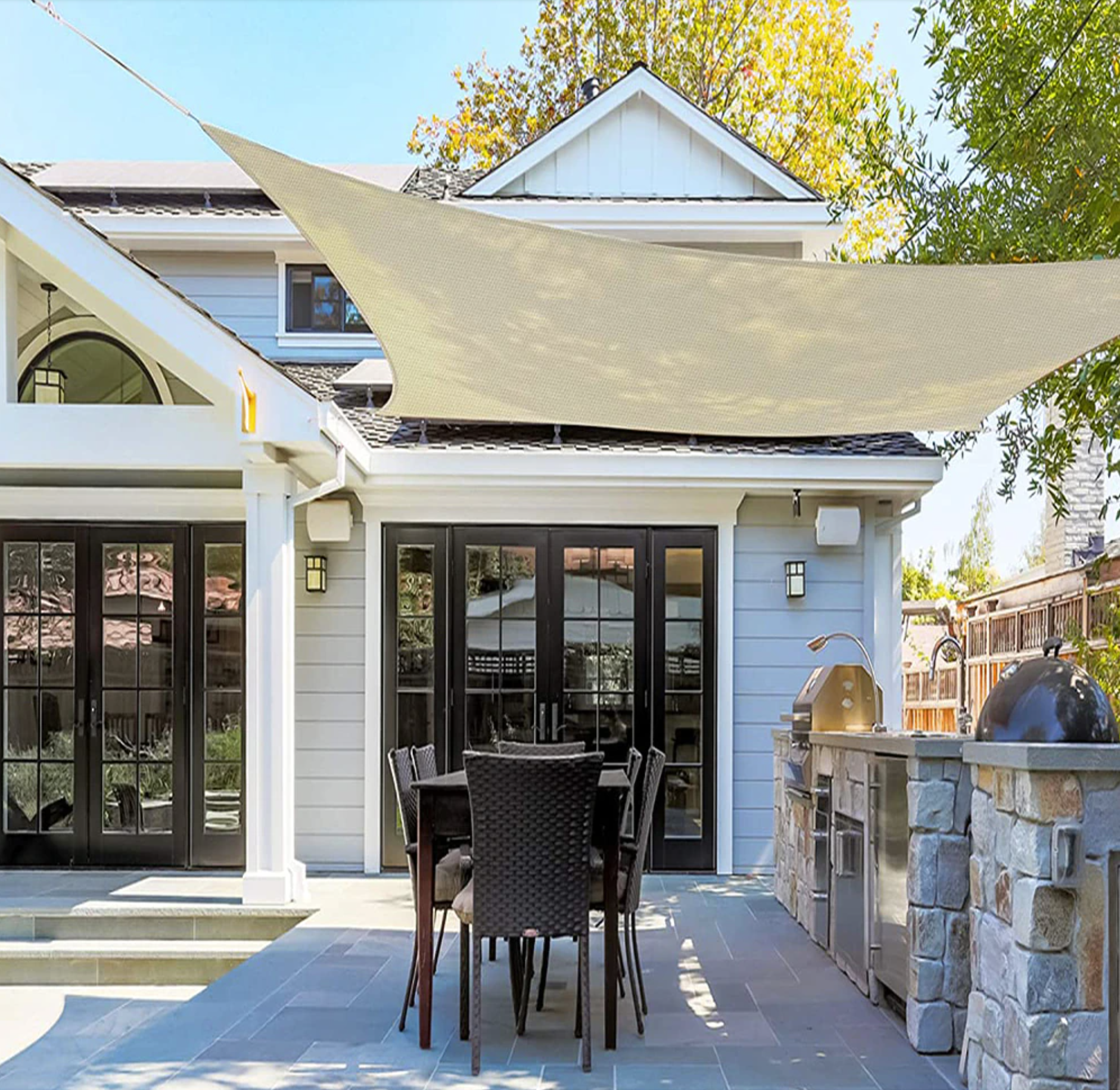 Shade Cloth – Luxury, Waterproof, and Decorative for Balconies or Patios with UV Protection