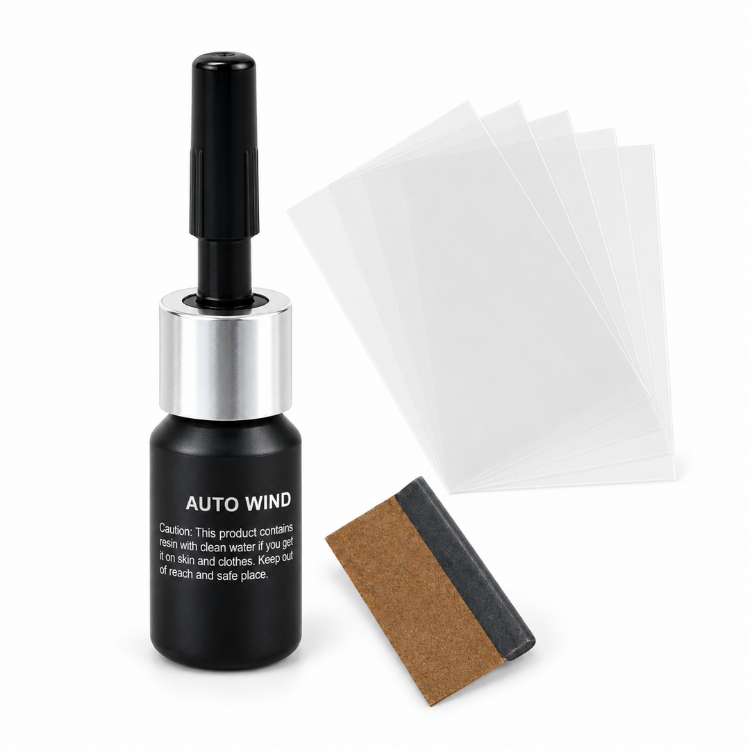 Reparatieset voor gebarsten autoruiten - Auto-hars