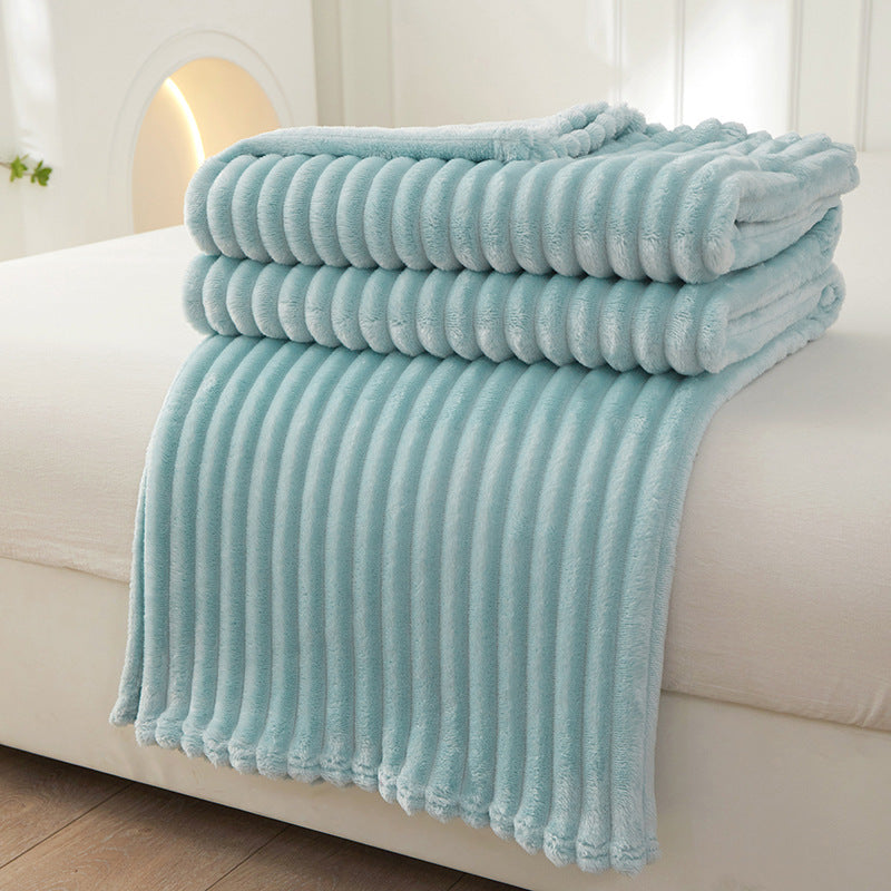 Plaid à Relief Texturé pour Canapé ou Lit | Grand Format
