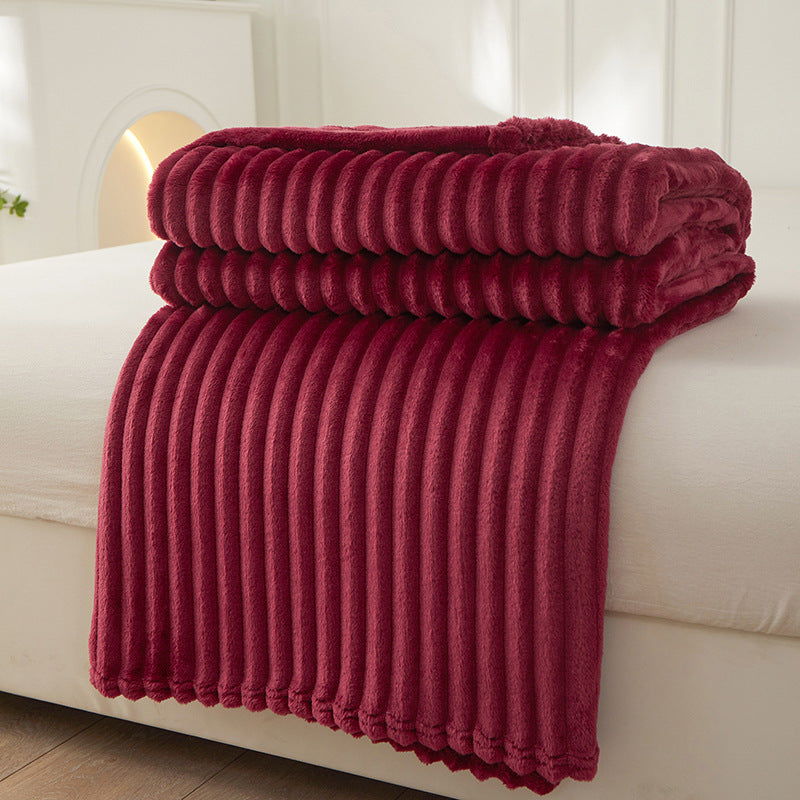 Plaid à Relief Texturé pour Canapé ou Lit | Grand Format