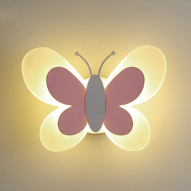 Applique Murale LED Papillon avec Lumière Chaude