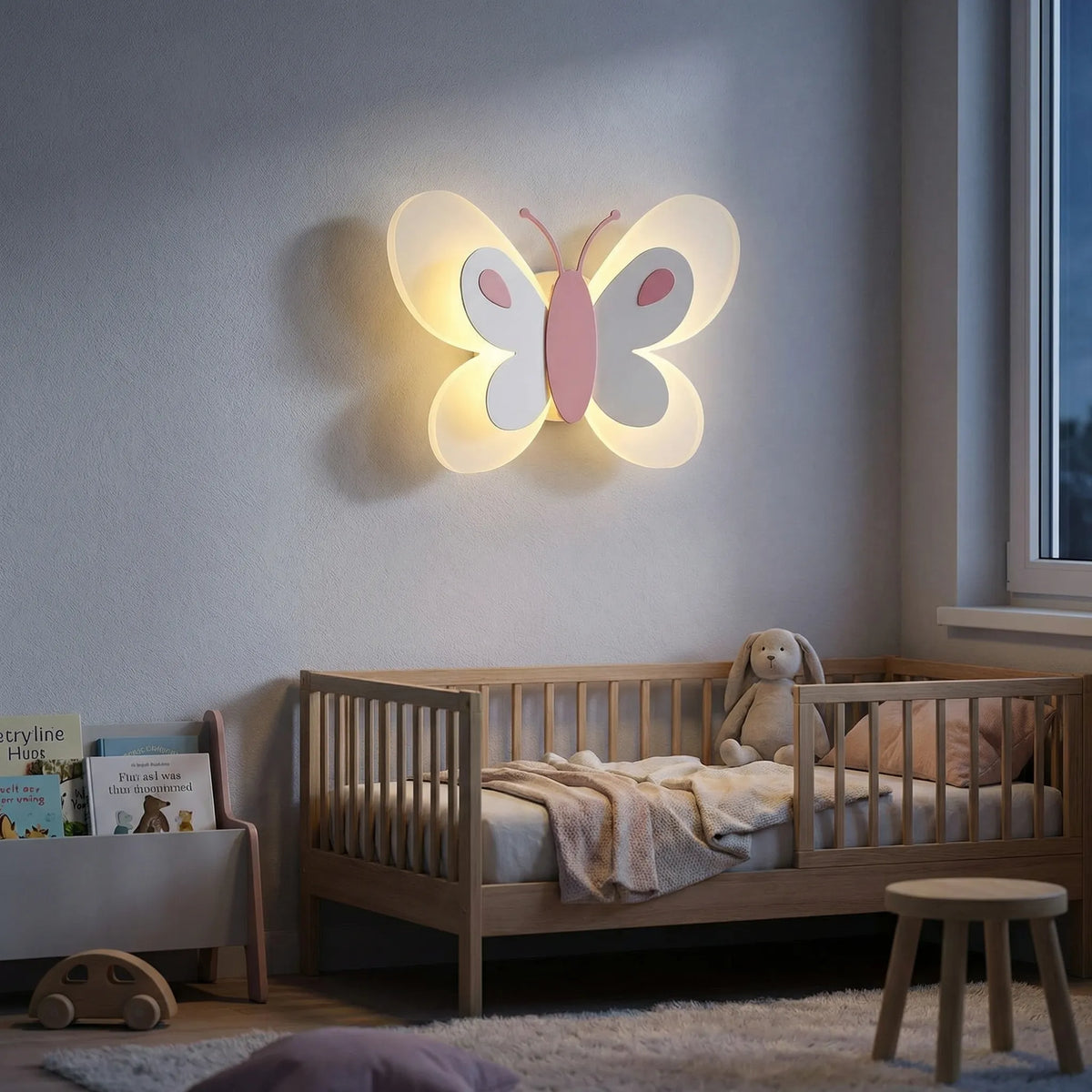 Applique Murale LED Papillon avec Lumière Chaude