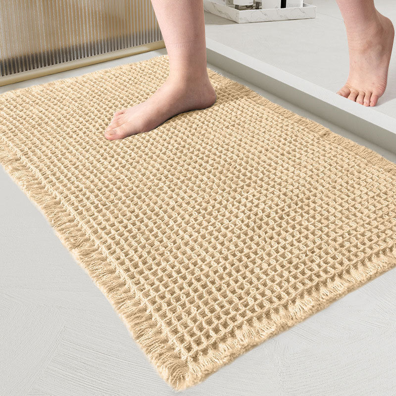 Tapis de Bain Antidérapant Nid d'Abeille - Séchage Rapide