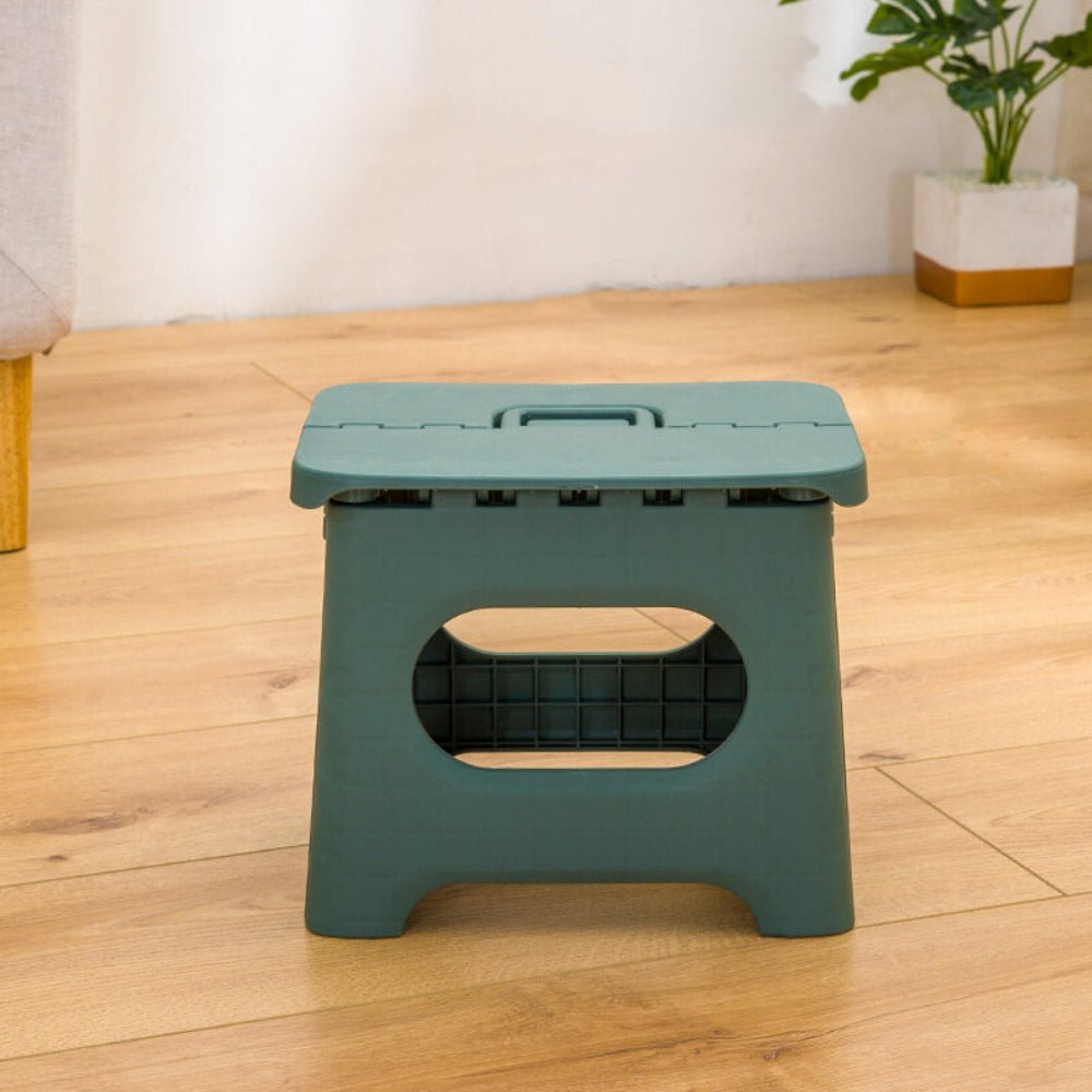 Escalón plegable: de plástico ligero, seguro y práctico para la cocina o el cuarto de baño