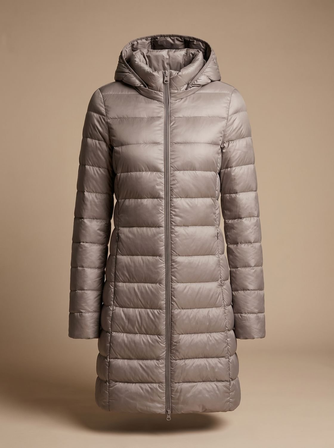 Manteau Hiver Femme Long à Capuche Ultraléger Matelassé