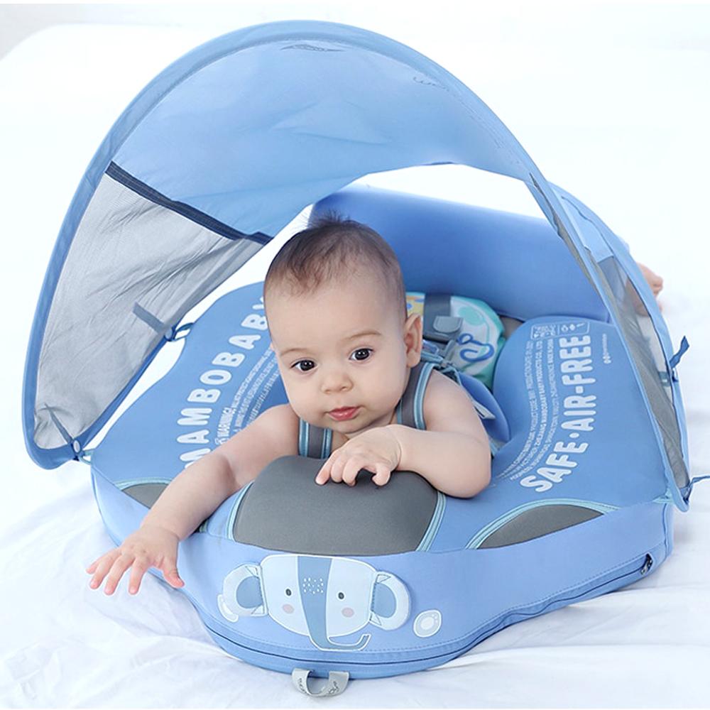 Baby Floatation Belt – Foam Material with Removable UV Canopy for Safe Use in the Bathtub or Pool