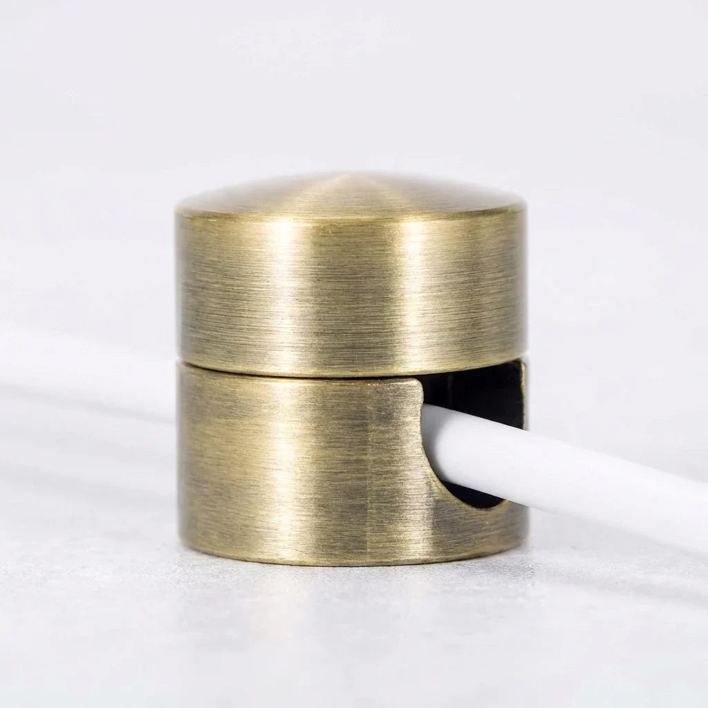 Clips Range-Câbles Adhésifs en Aluminium - Lot de 3