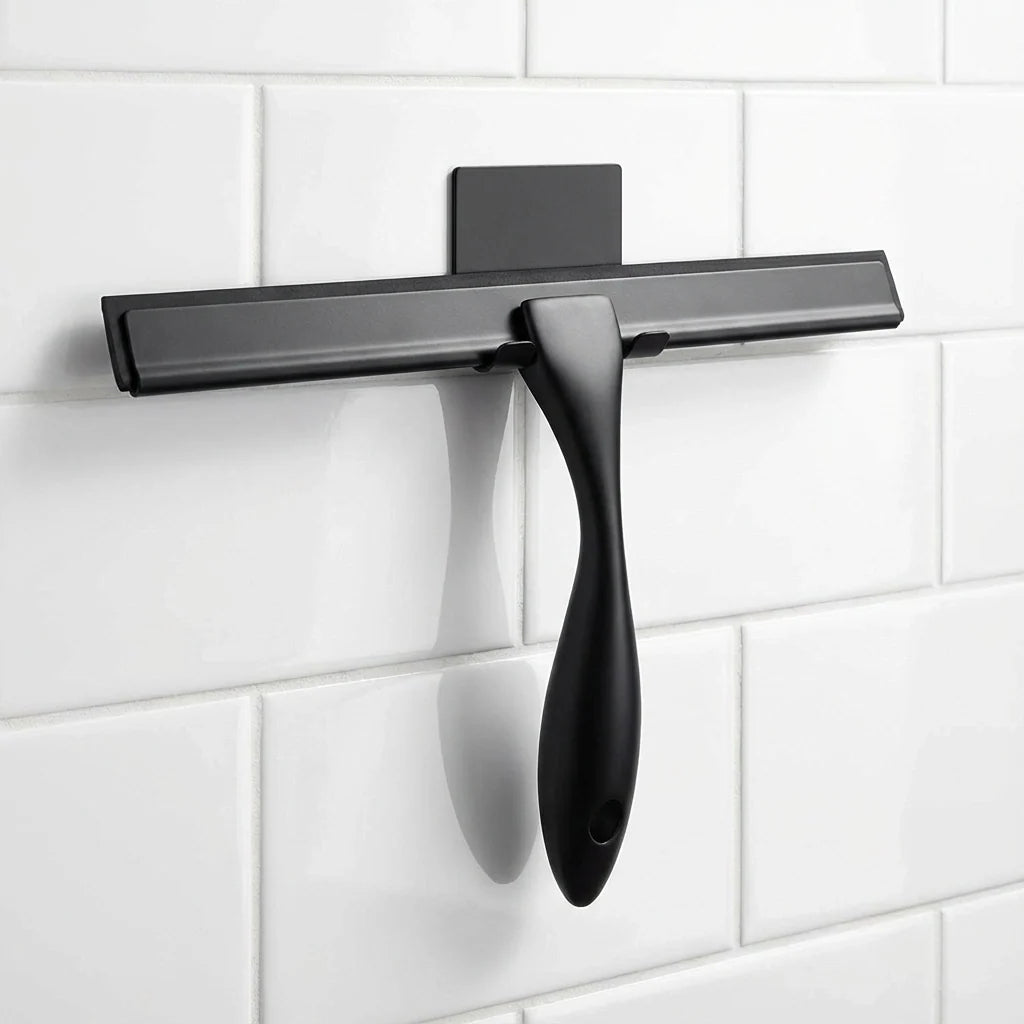 Raclette de Douche en Inox avec Lame Silicone