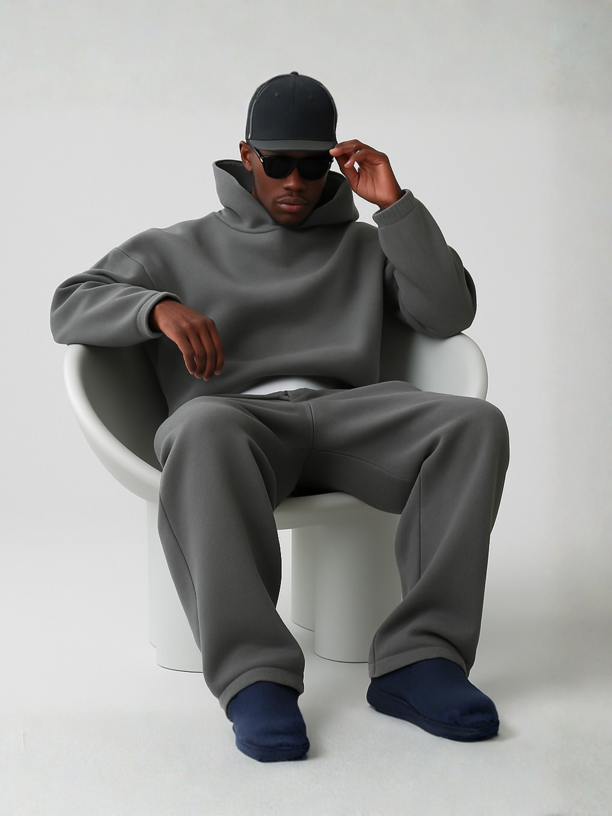 Ensemble de Jogging Homme Oversize à Capuche