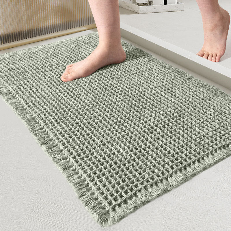 Tapis de Bain Antidérapant Nid d'Abeille - Séchage Rapide