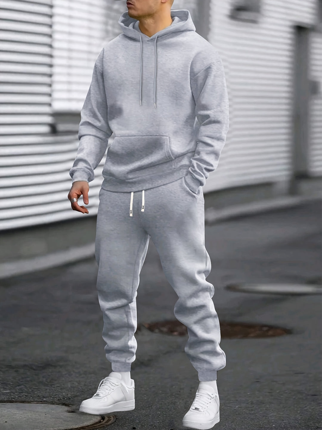 Ensemble Jogging Homme Sweat à Capuche & Pantalon de Jogging