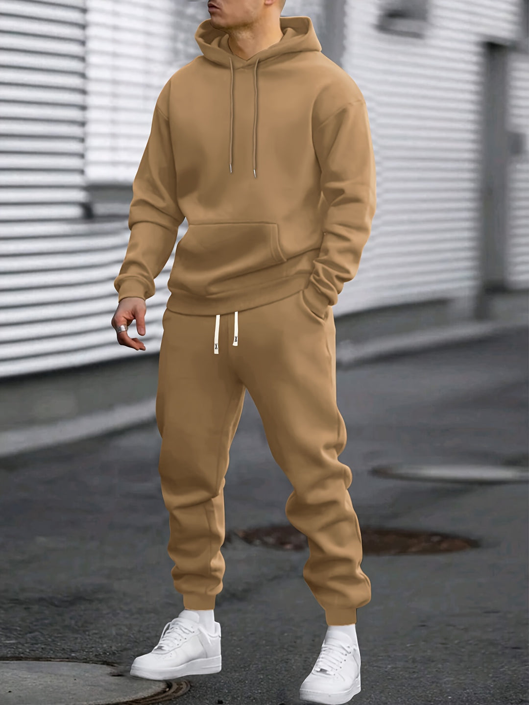 Ensemble Jogging Homme Sweat à Capuche & Pantalon de Jogging