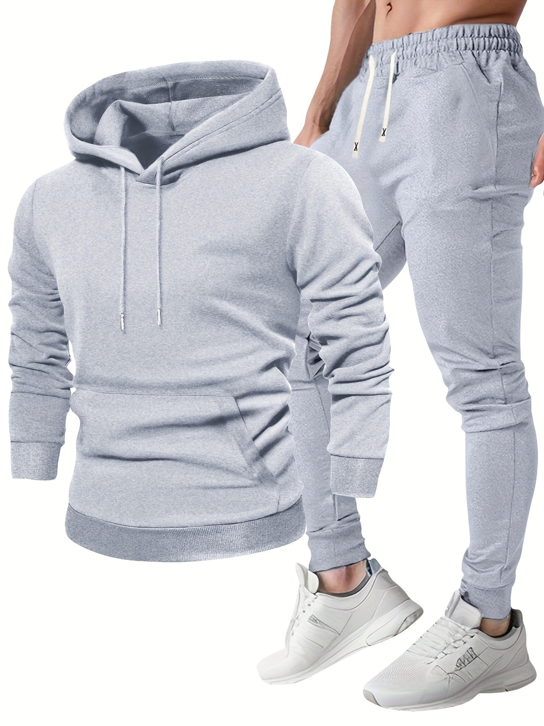 Ensemble Jogging Homme Sweat à Capuche & Pantalon de Jogging