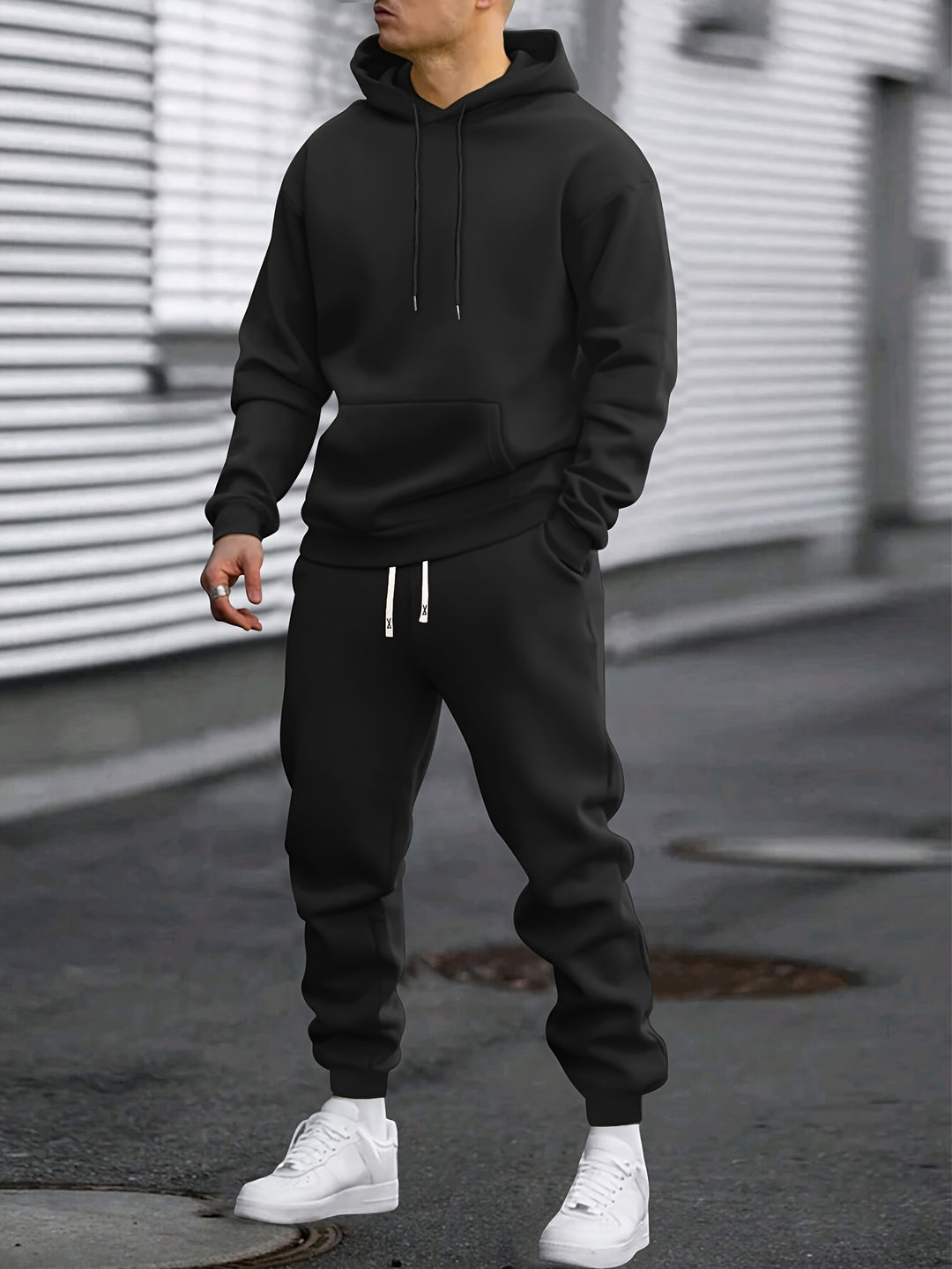Ensemble Jogging Homme Sweat à Capuche & Pantalon de Jogging