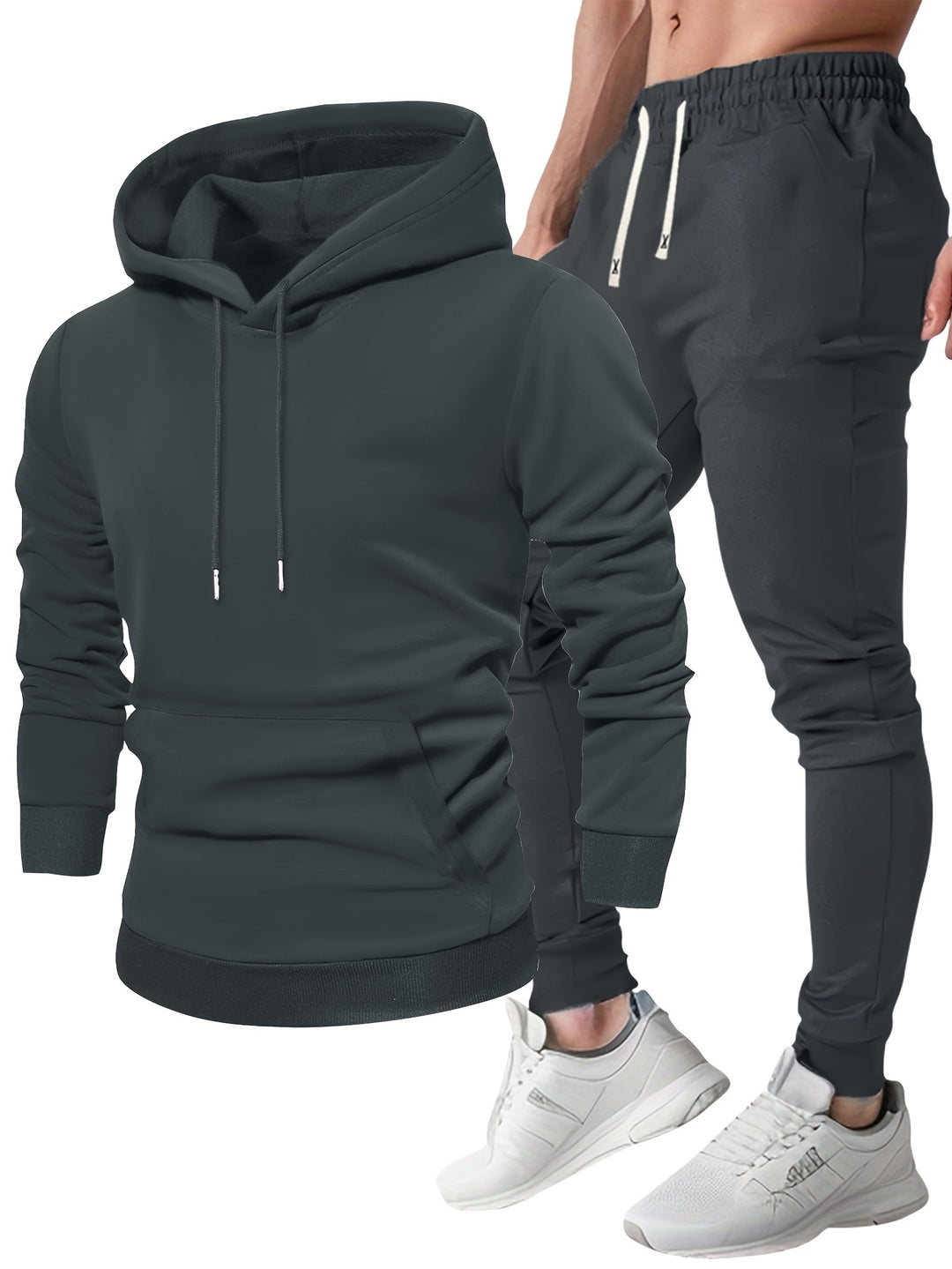 Ensemble Jogging Homme Sweat à Capuche & Pantalon de Jogging