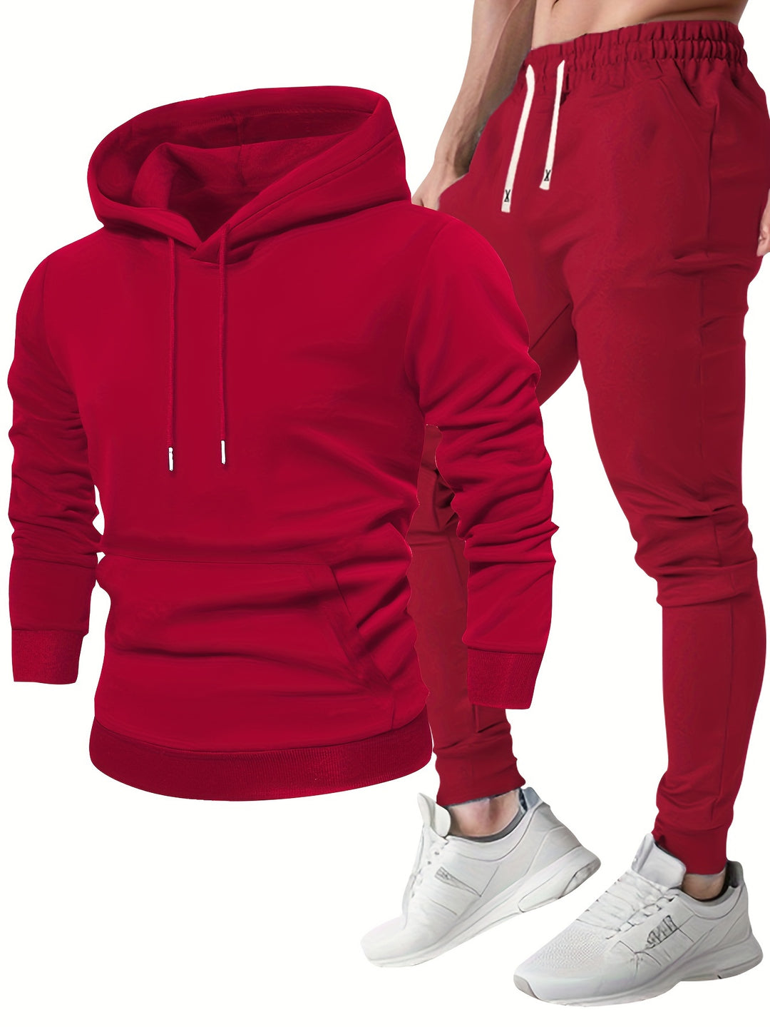 Ensemble Jogging Homme Sweat à Capuche & Pantalon de Jogging