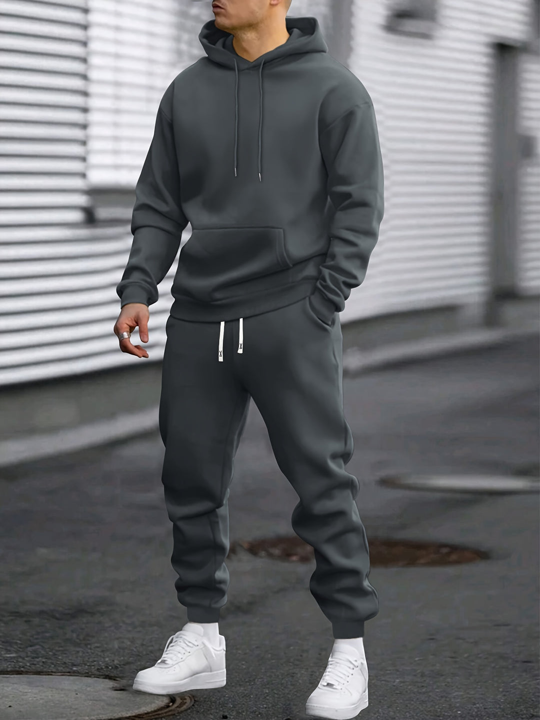 Ensemble Jogging Homme Sweat à Capuche & Pantalon de Jogging