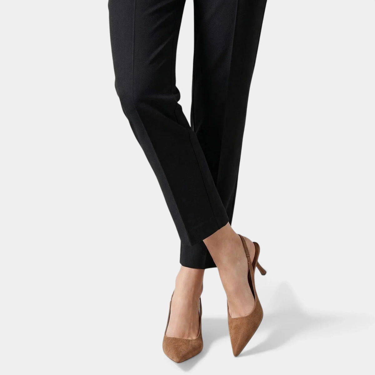 Escarpins Femme Slingback Bout Pointu Talon Fin