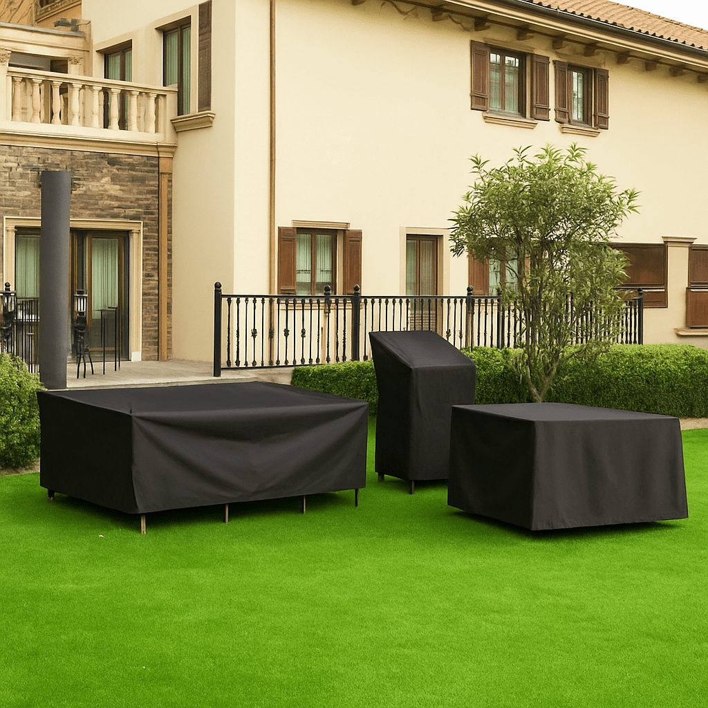 Waterproof Garden Furniture Cover – Polyester, UV-Resistant for Tables and Chairs in the Garden or on the Patio