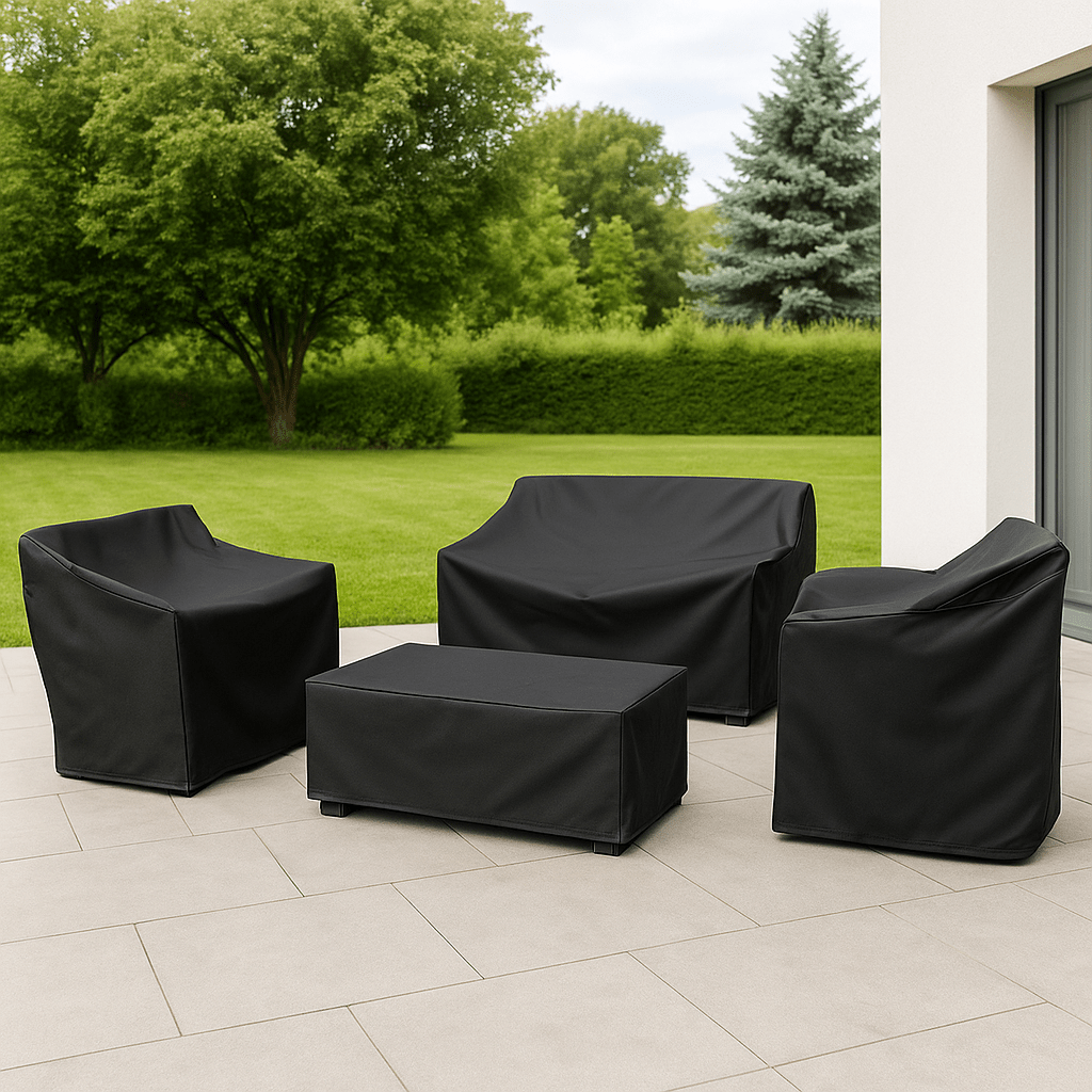 Waterproof Garden Furniture Cover – Polyester, UV-Resistant for Tables and Chairs in the Garden or on the Patio
