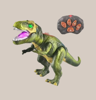 Interactive Dinosaur Toy – Green, An Adventurous Play Experience for Kids in the Playroom