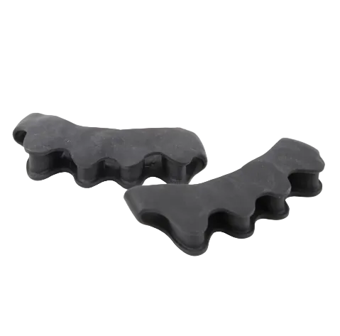 Separadores de dedos de silicona flexible para la comodidad del pie