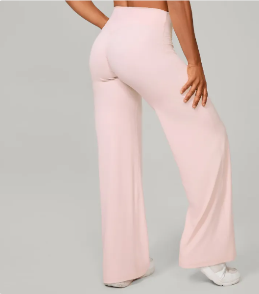 Pantalon Femme Stretch Taille Haute à Coupe Confort et Poches Pratiques