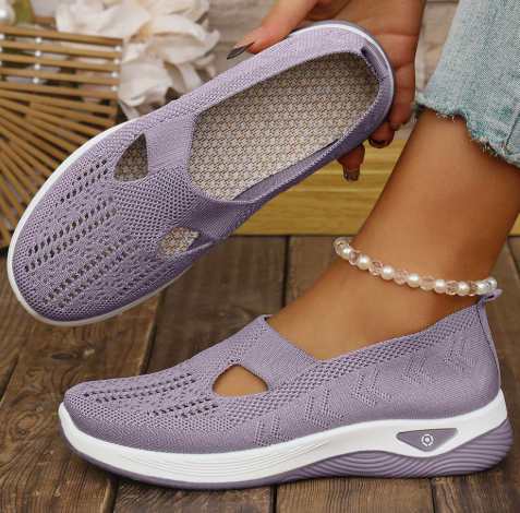 Chaussons Femme Ergonomiques - Semelle Intérieure Douce et Antidérapante