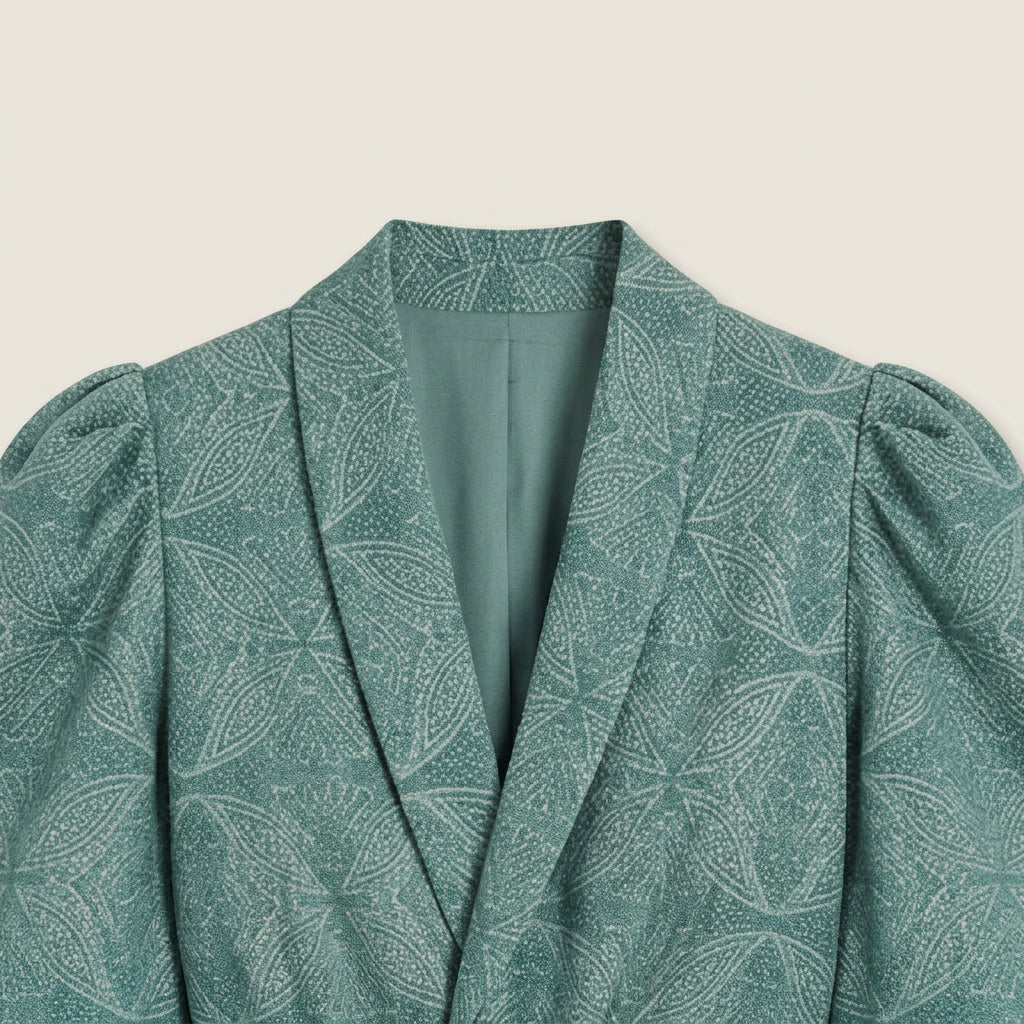 Ensemble Femme Veste Kimono et Pantalon Large Imprimé