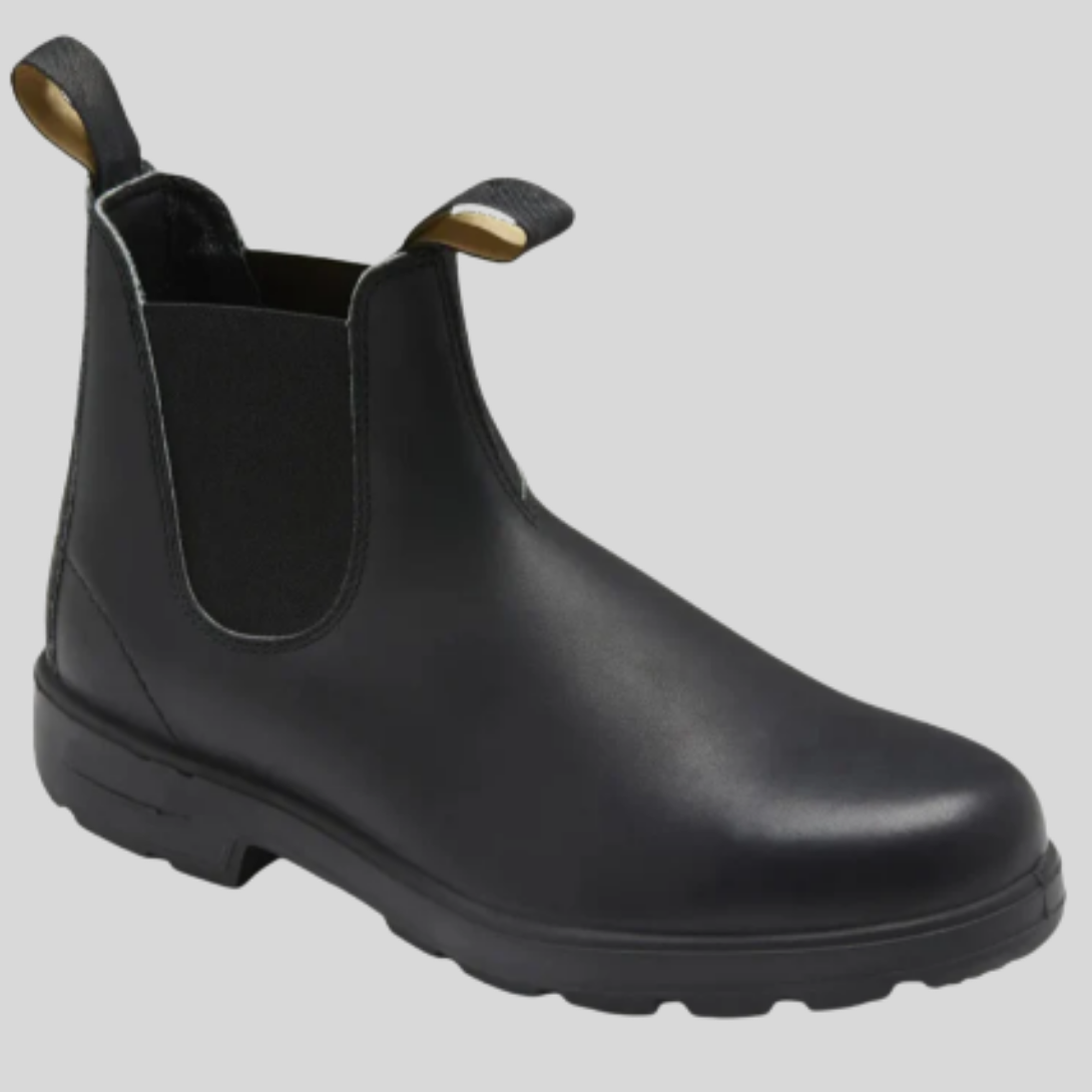 Bottines Homme Sans Lacets en Cuir Lisse