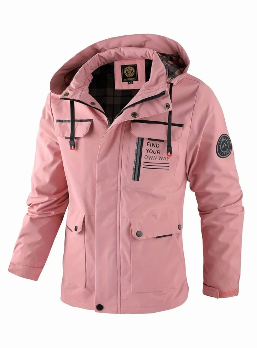 Veste d'Hiver Homme Imperméable et Matelassée