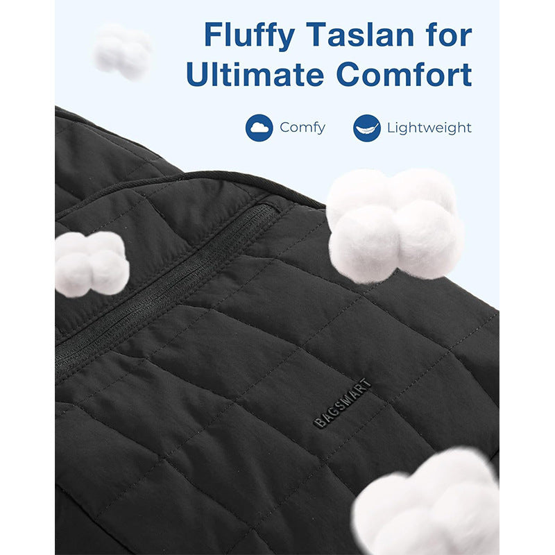 Sac à Dos pour Ordinateur Portable Matelassé, Multi-Compartiments