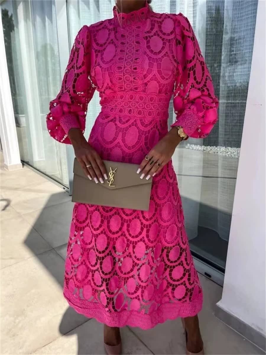 Manon Lace Wedding Guest Maxi Dress_5