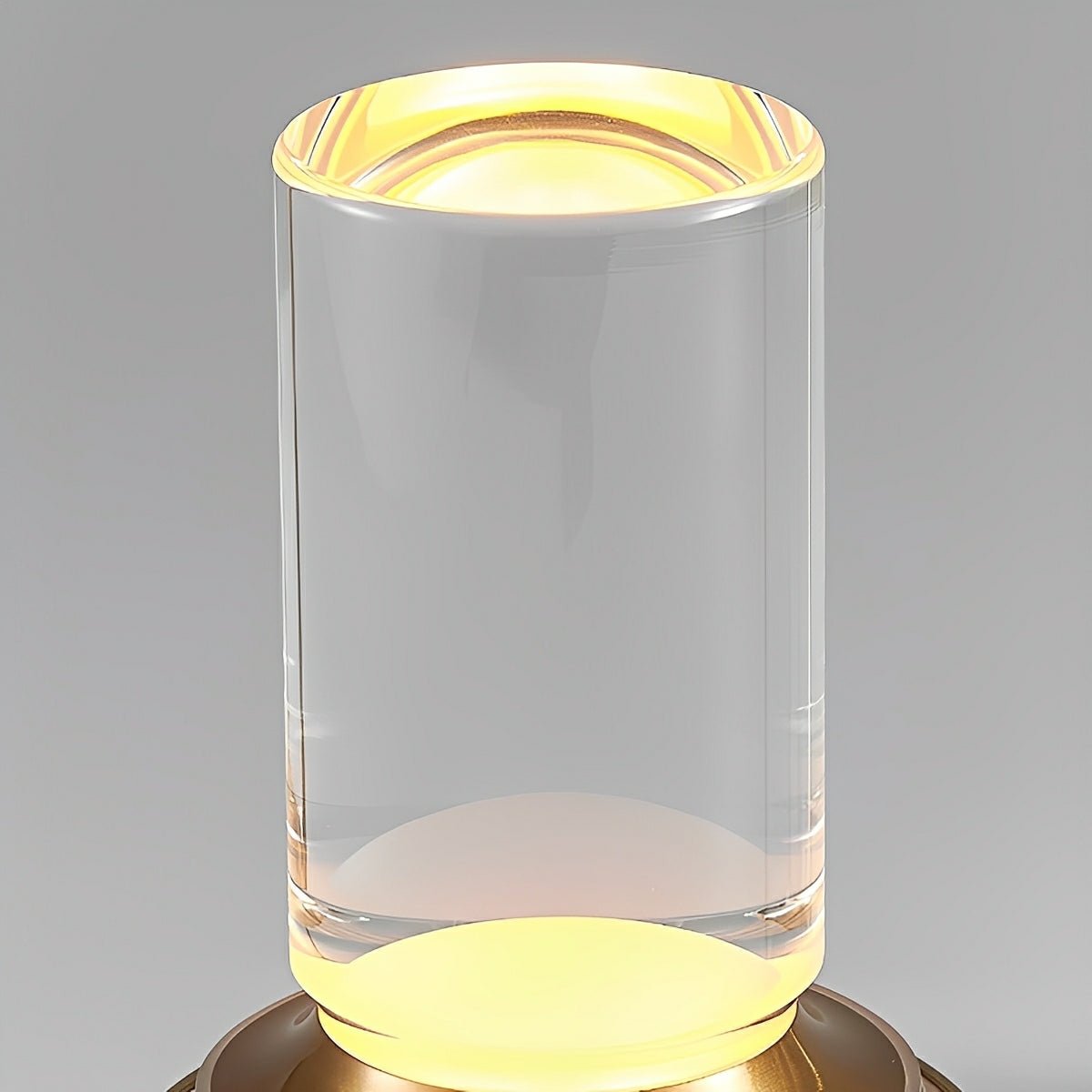 Wireless Table Lamp – Gold, Modern Design with Dimmable Lighting for the Bedroom or Living Room