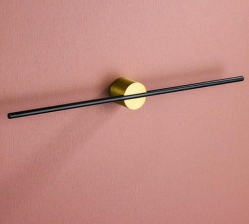 Towel Rack – Brushed Aluminum, Minimalist Design for the Bathroom or Wellness Area