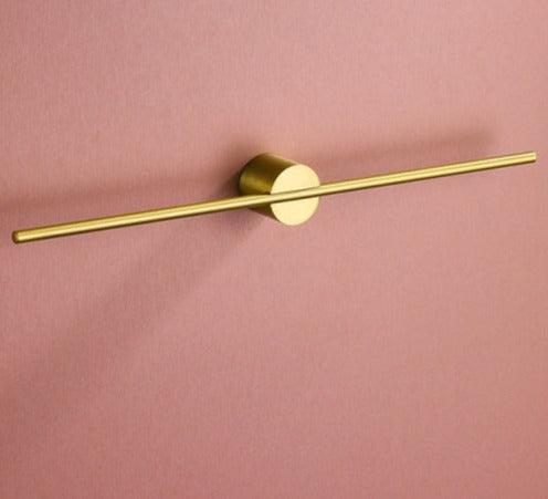 Towel Rack – Brushed Aluminum, Minimalist Design for the Bathroom or Wellness Area