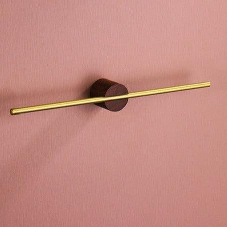 Towel Rack – Brushed Aluminum, Minimalist Design for the Bathroom or Wellness Area