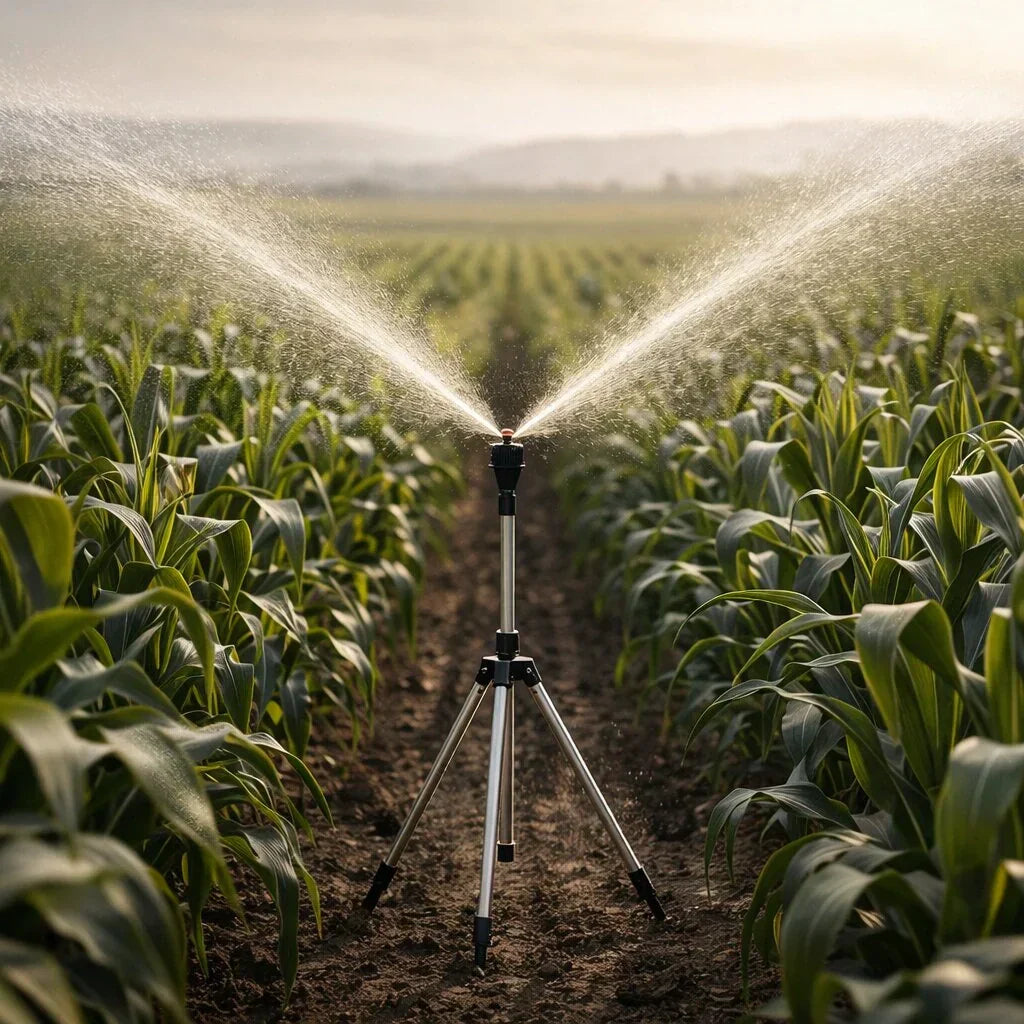 Garden Watering Can with Tripod – Polypropylene, 360-Degree Rotation for Efficient Watering of the Garden and Lawn