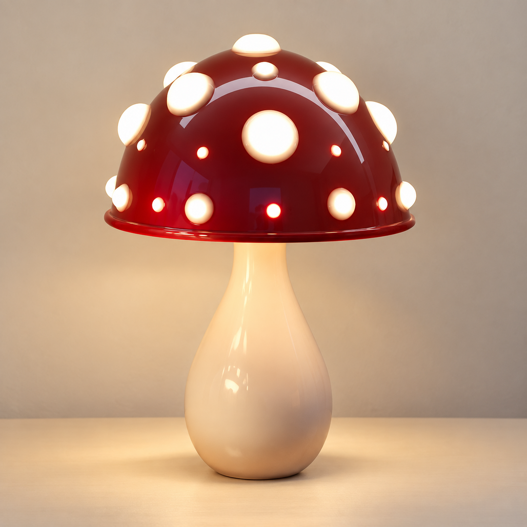 Modern Decorative Table Lamp – Aluminum and Acrylic Glass