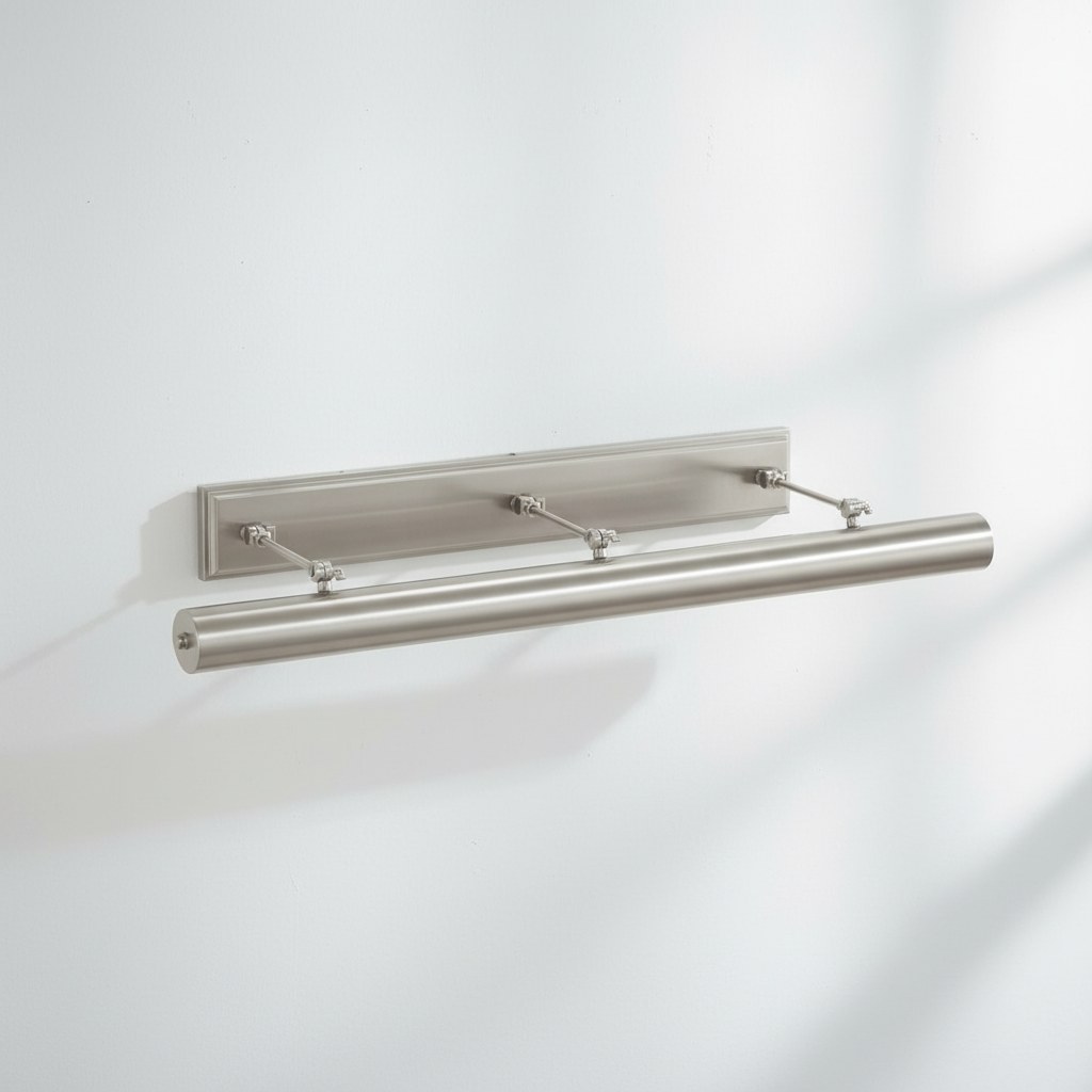 Schilderijlamp Klassiek met 6 Lichtpunten en Cilindrische Buis