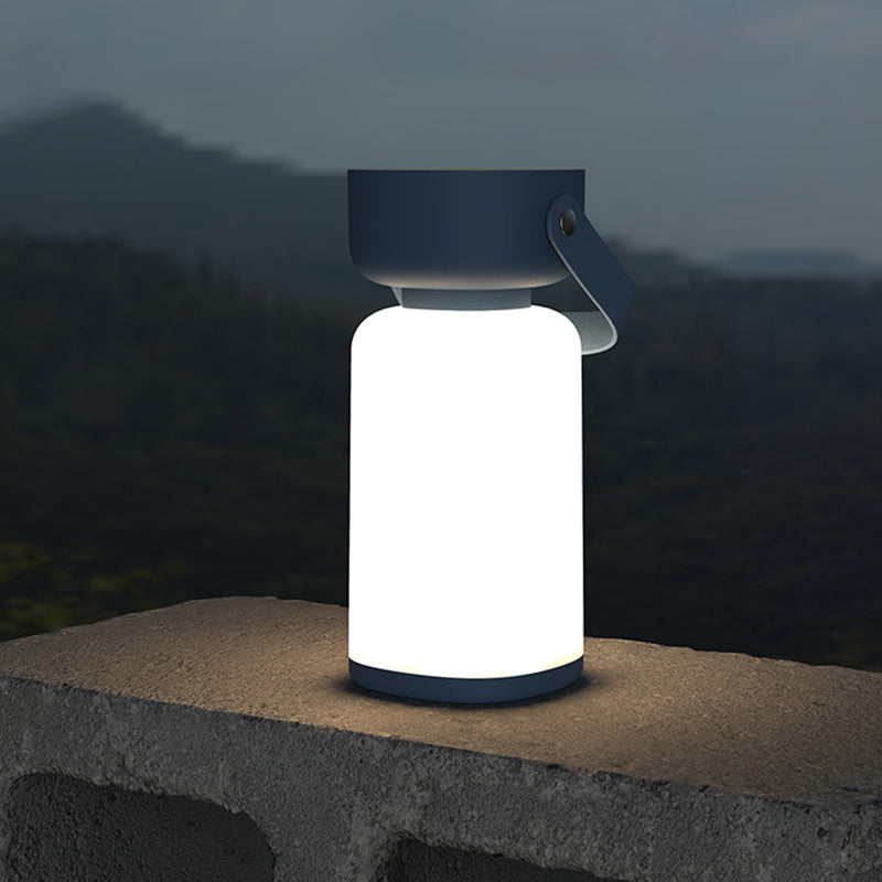 Lampe de Table LED Portable et Étanche - Design Cylindrique Moderne