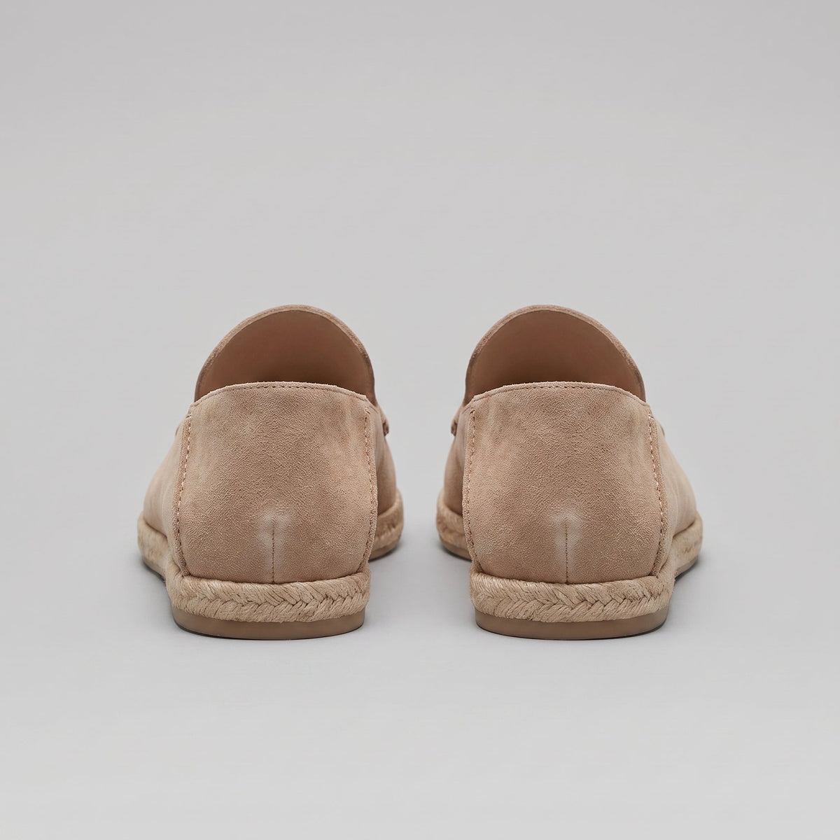 Mocassins Espadrilles Homme en Daim, Semelle Jute