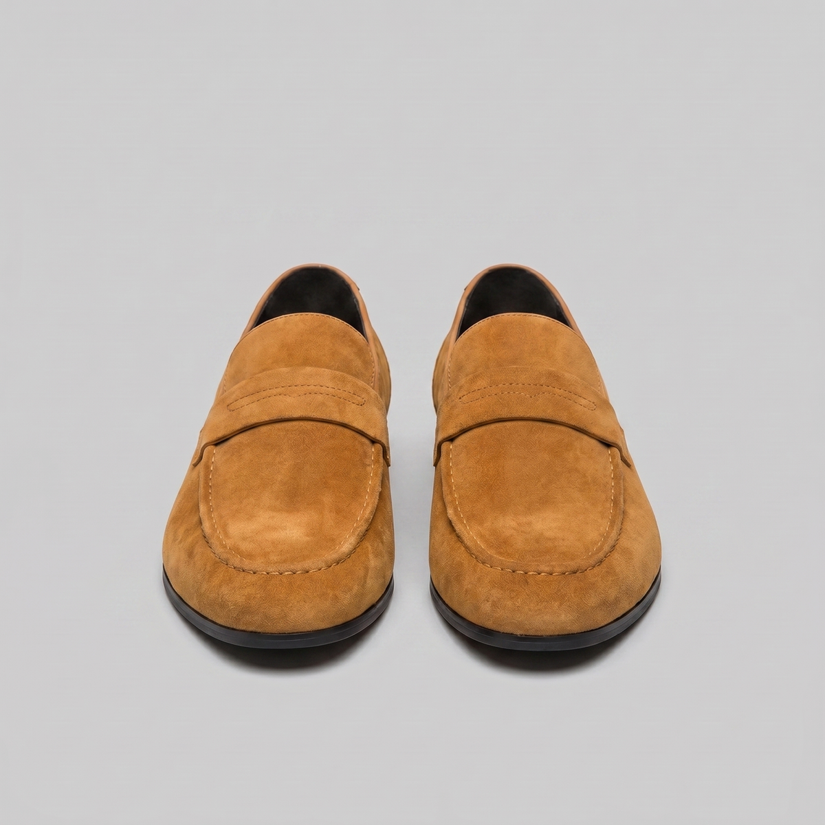 Mocassins Penny Homme en Daim - Style Smart Casual